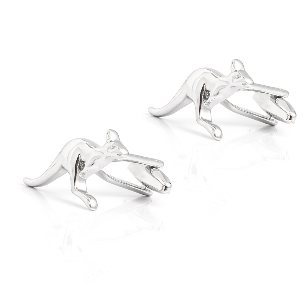 Kangaroo Copper Metal Cufflinks