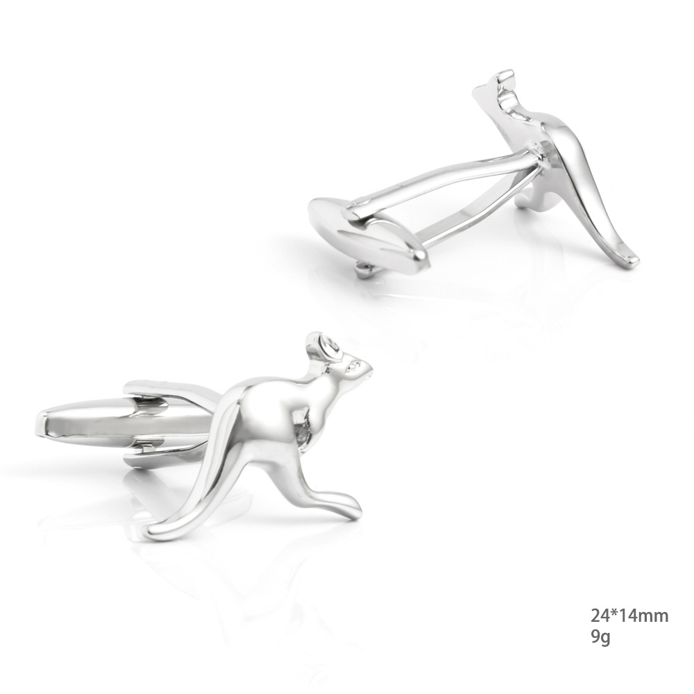 Kangaroo Copper Metal Cufflinks