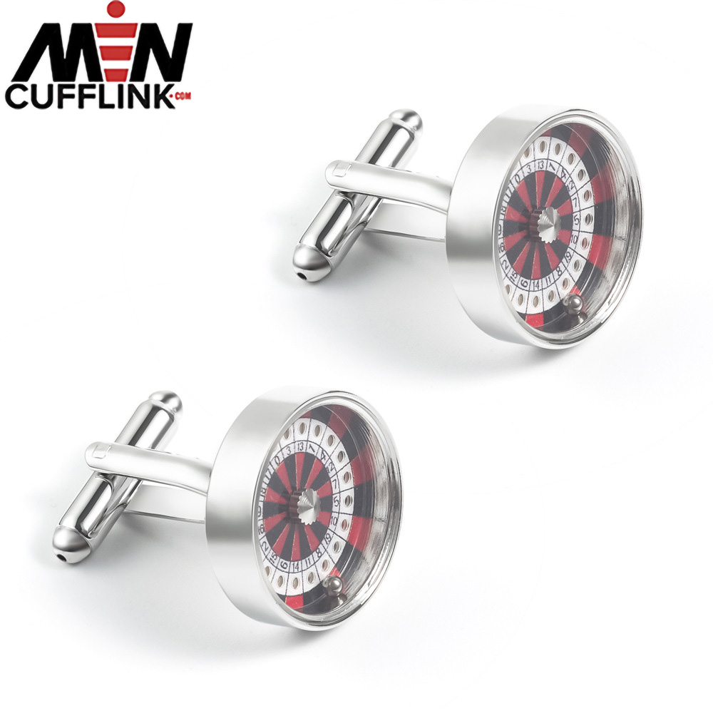 Lucky Wheel Metal Cufflinks