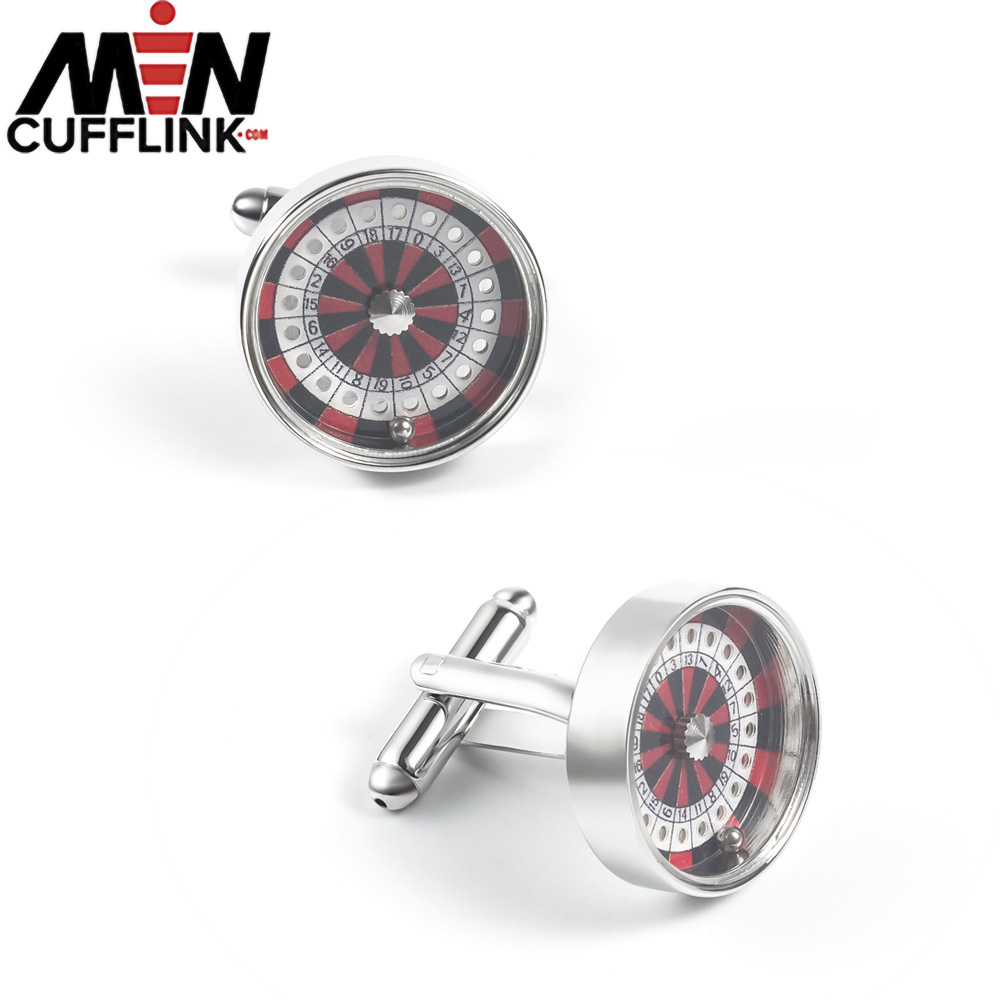 Lucky Wheel Metal Cufflinks