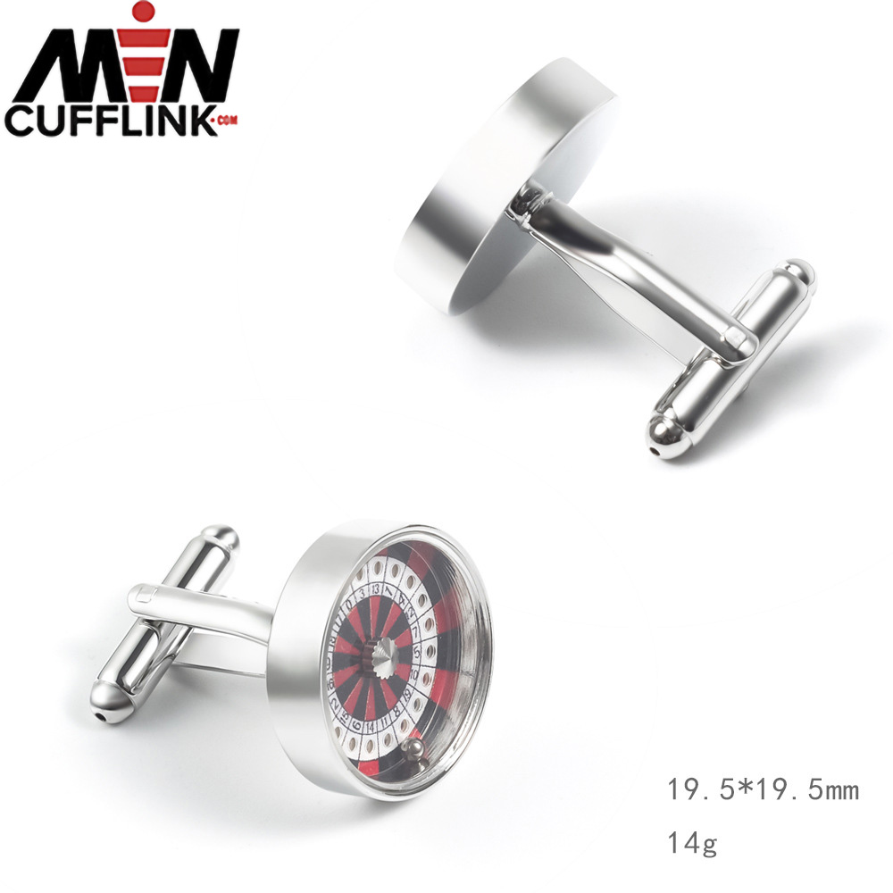 Lucky Wheel Metal Cufflinks