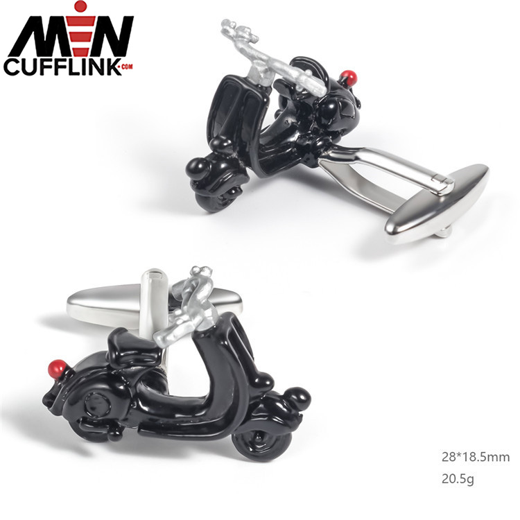 Motorcycle Cufflinks Metal cufflinks funny cufflink