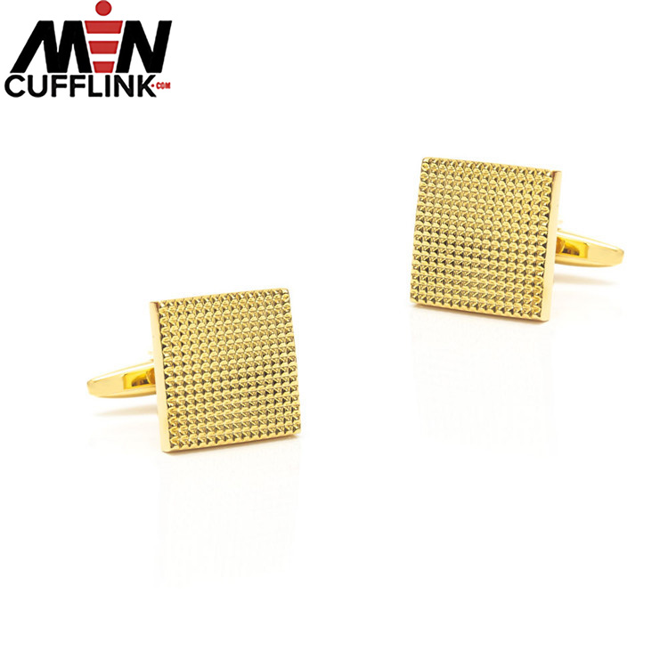 Plain metal cufflinks wholesale