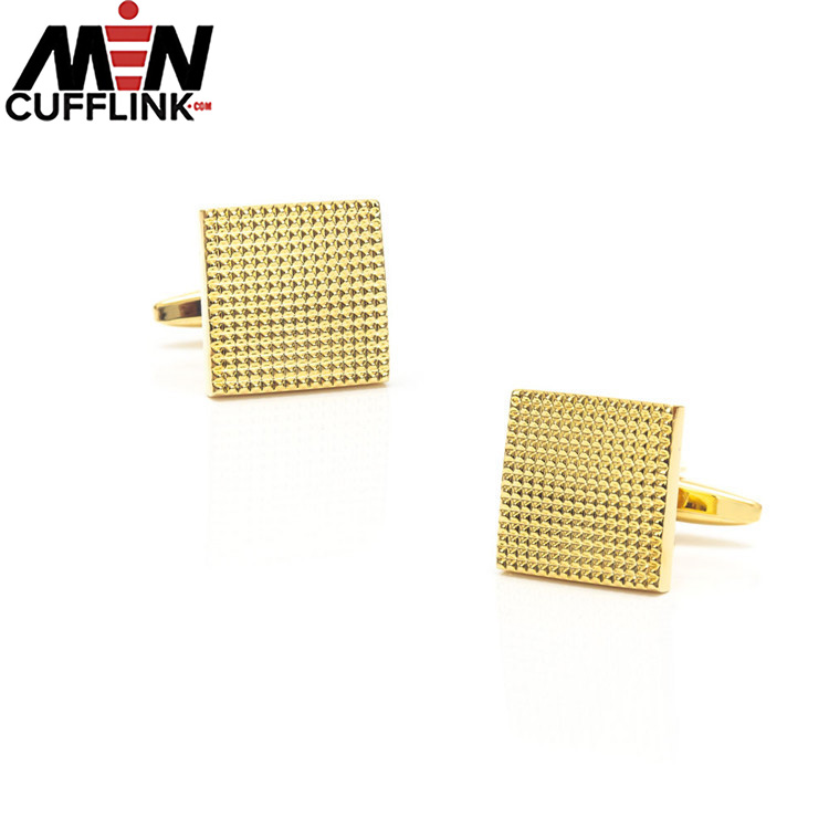 Plain metal cufflinks wholesale