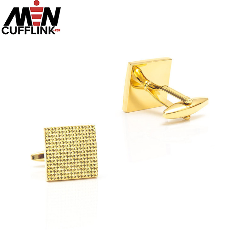 Plain metal cufflinks wholesale