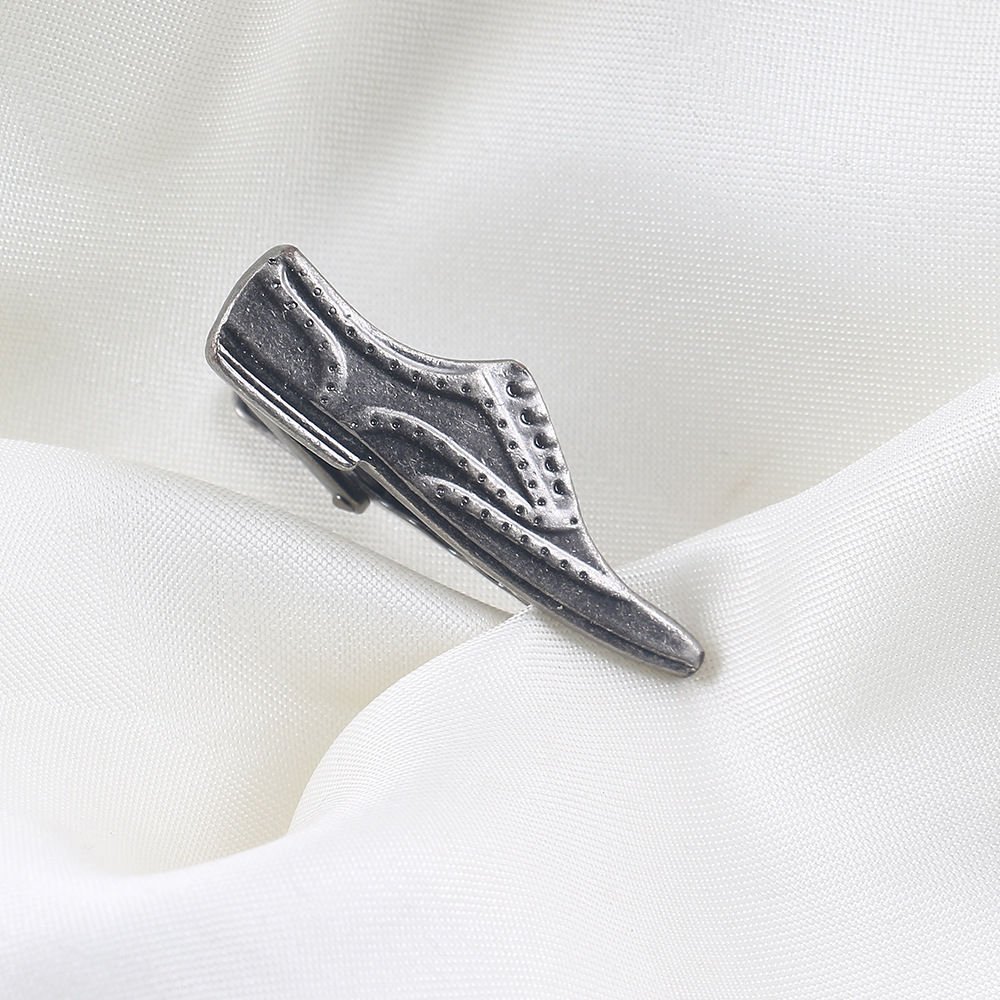 Shoe shape Tie Bar stocks cheap tie pink wholesale