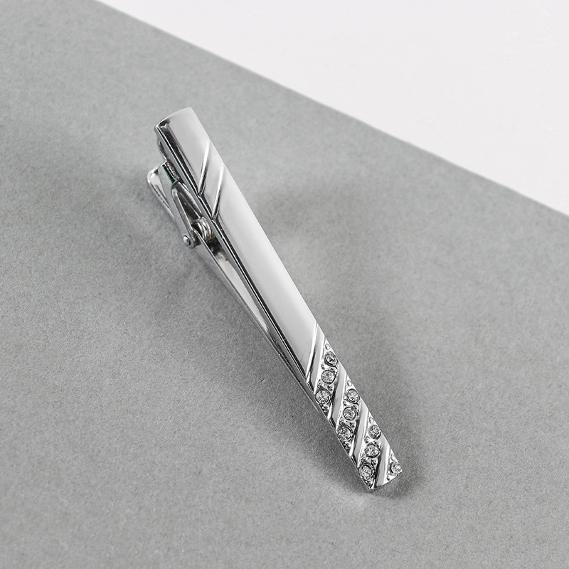 Silver Tie Bar metal tie pin wholesale