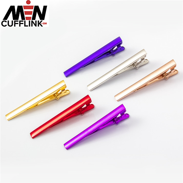 Steel Tie pin wholesale metal tie bar stocks