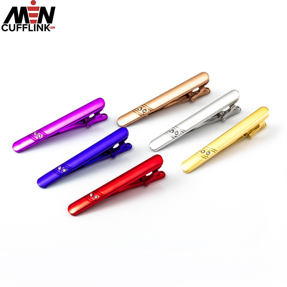 Tie pin Stock metal tie bar manufacturer