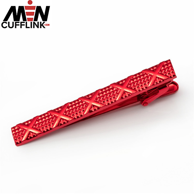 Wholesale colorful Tie pin Stock metal tie bar manufacturer