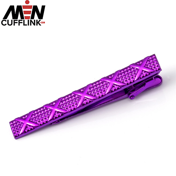 Wholesale colorful Tie pin Stock metal tie bar manufacturer