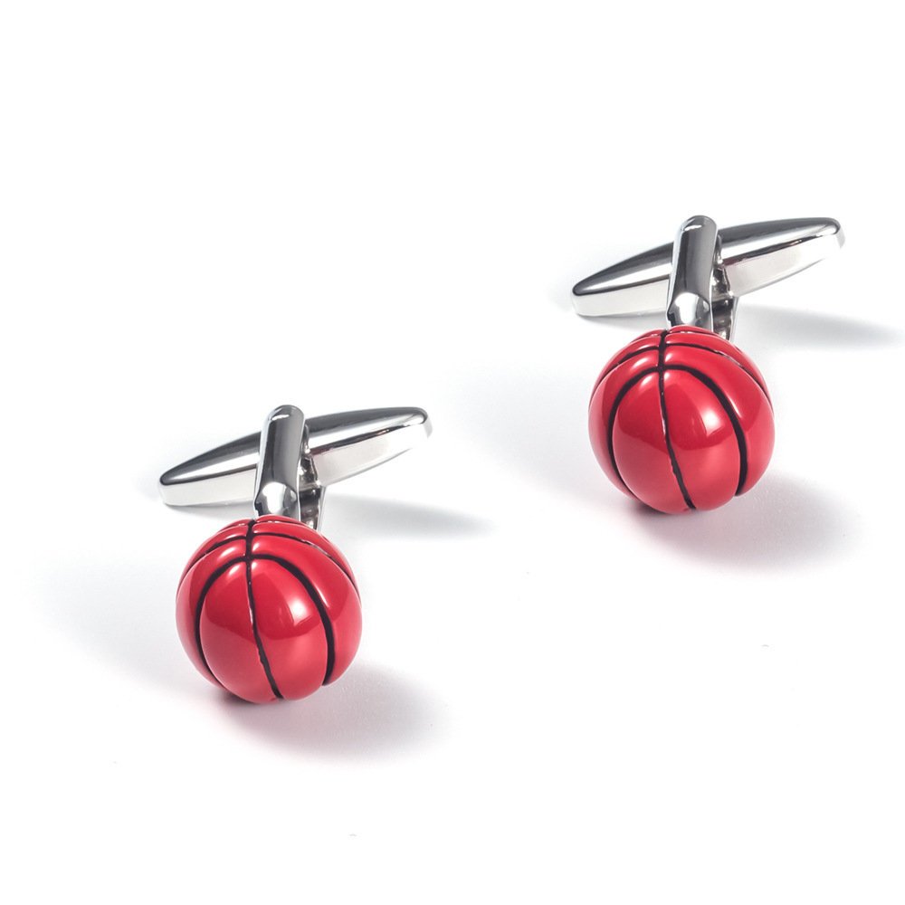 basketball cufflinks metal cufflinks