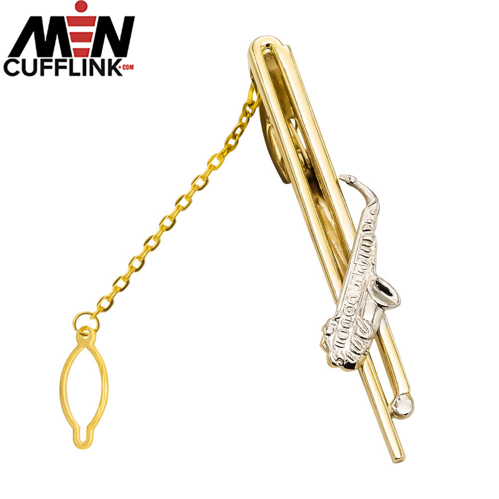 saxophone tie pin wholesale Metal tie pin wholesale