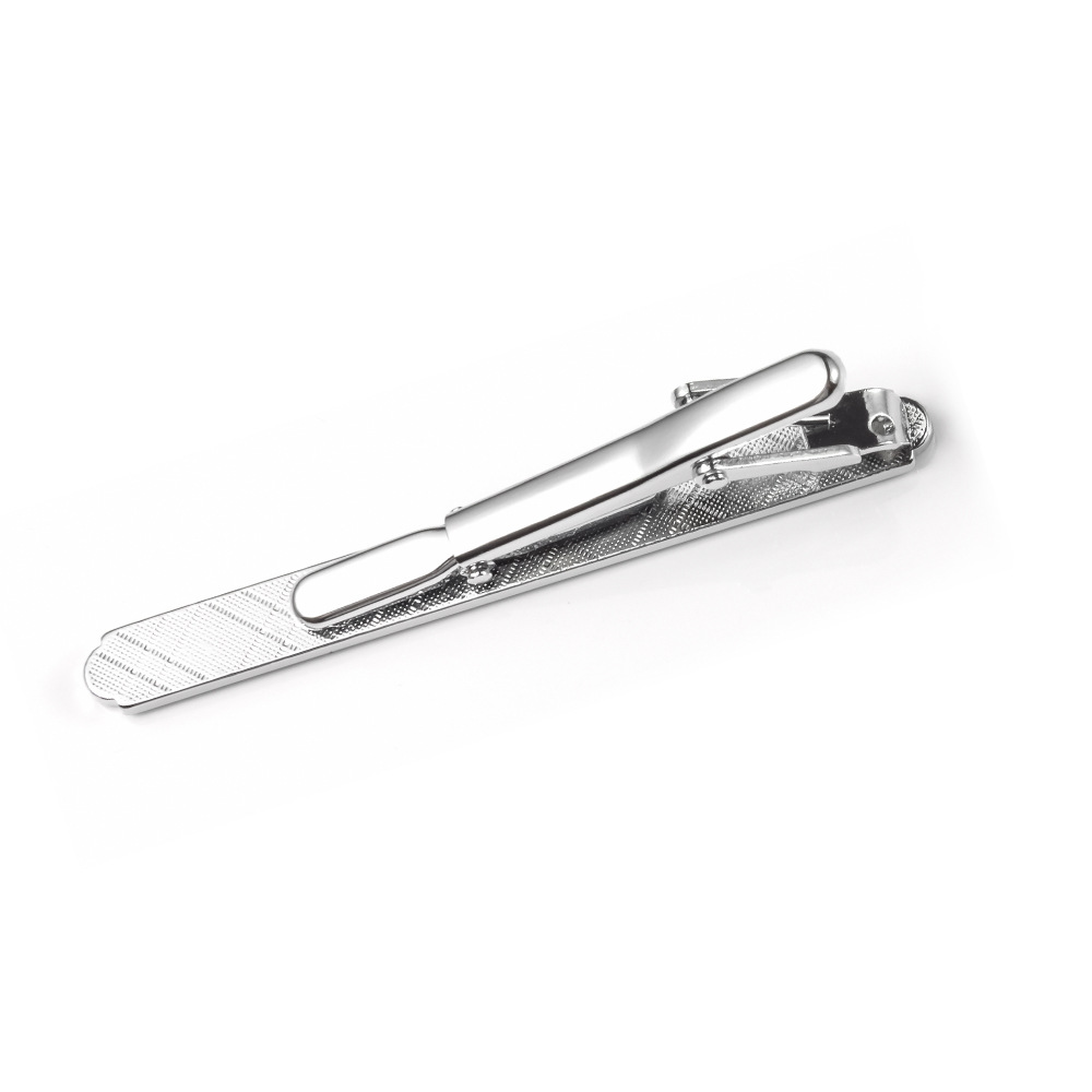 silver tie pin wholesale Metal tie pin wholesale